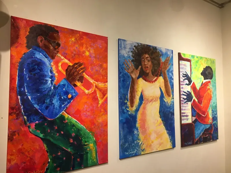 Colourful paintings featured on the KAGU Foundation website